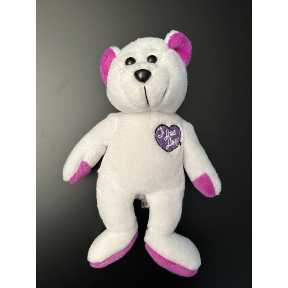 I Love Lucy Limited Edition Classic CollectiCritters Purple‎ bear